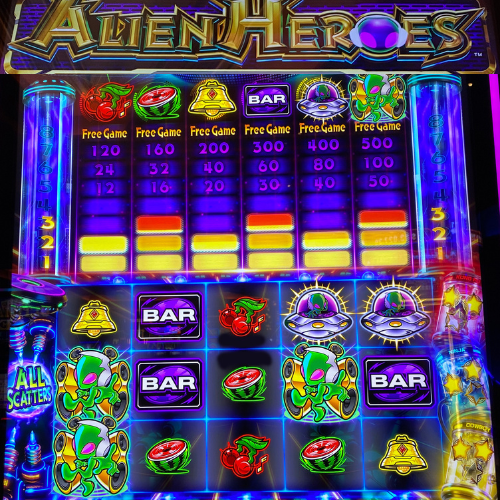 Alien Heroes slot machine
